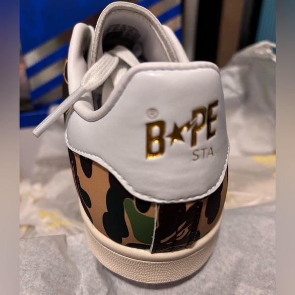 Bape x Adidas Stan smith 30th anniversary - Picture 5 of 10